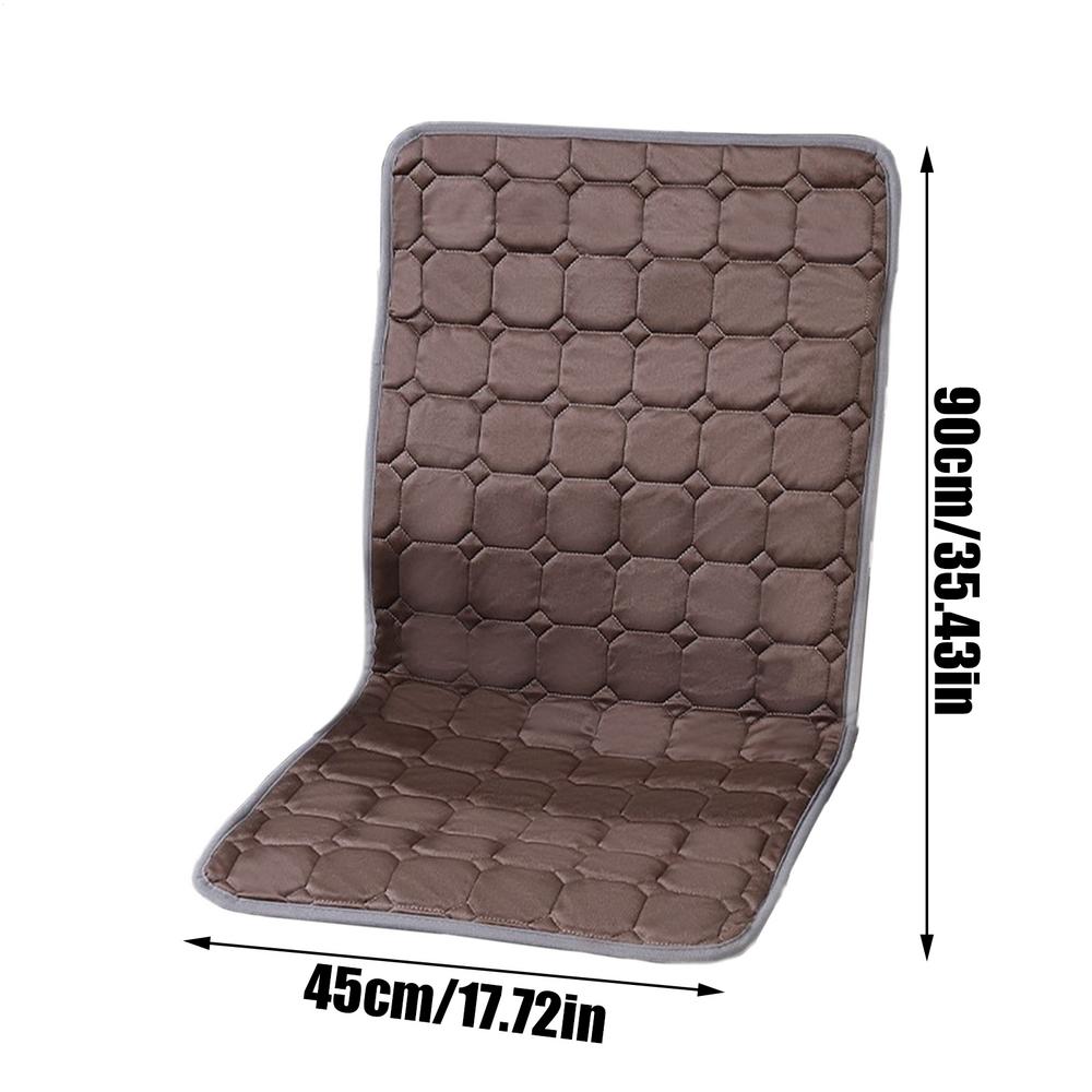 Verwarmd Kussen 9 Temperatuurinstellingen Slimme Timer Verwarmer Stekker-in Verstelbaar Slimme Timer Stoelverwarmer Pad Voor Werkplek Huis Auto Reizen