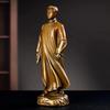 Ornaments a Pure Copper Statue of Chairman Mao Zedong, a Great Man,home and Office Decoration