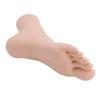 Silicone Foot Model Soft Touch Flexible Joint Positioning Realistic Mannequin Foot for Nail Art Jewerly Display Right