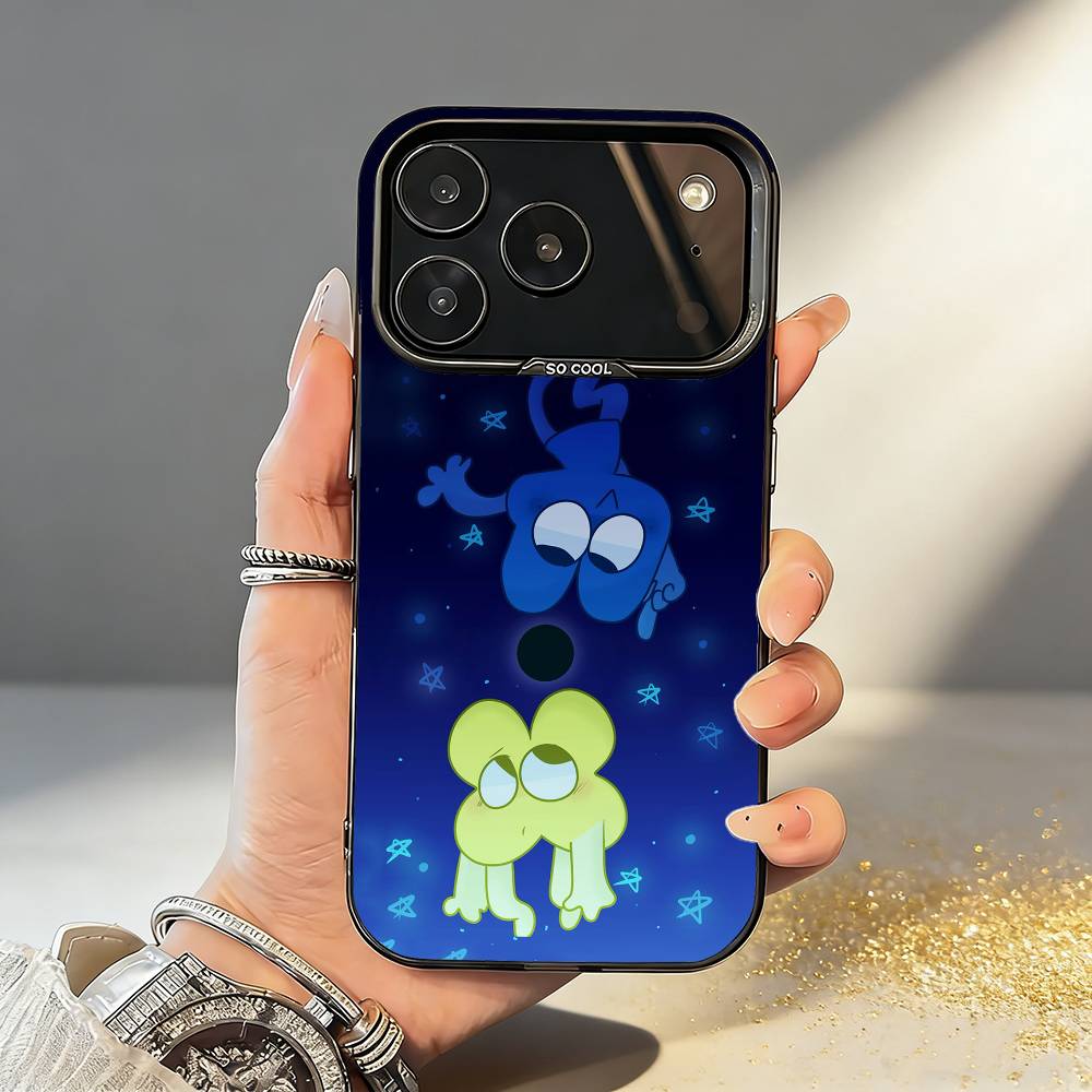 B-Bfdi B-Battle For D-Dream Etui Na Telefon Dla iPhone17 16 15 14 13 12 Pro Max Szary Czarny Matowy Laserowe Metaliczne Aurora Funda