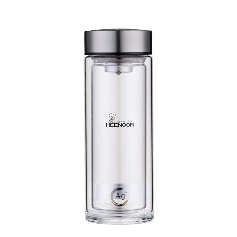 Sino Men's Double-Layer Antibacterial Glass Cup