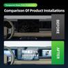 Car Tempered Glass Protective Film For BYD Formula Leopard 5 Titanium 5 2025+ GPS Navigation Dashboard Display Screen Protector