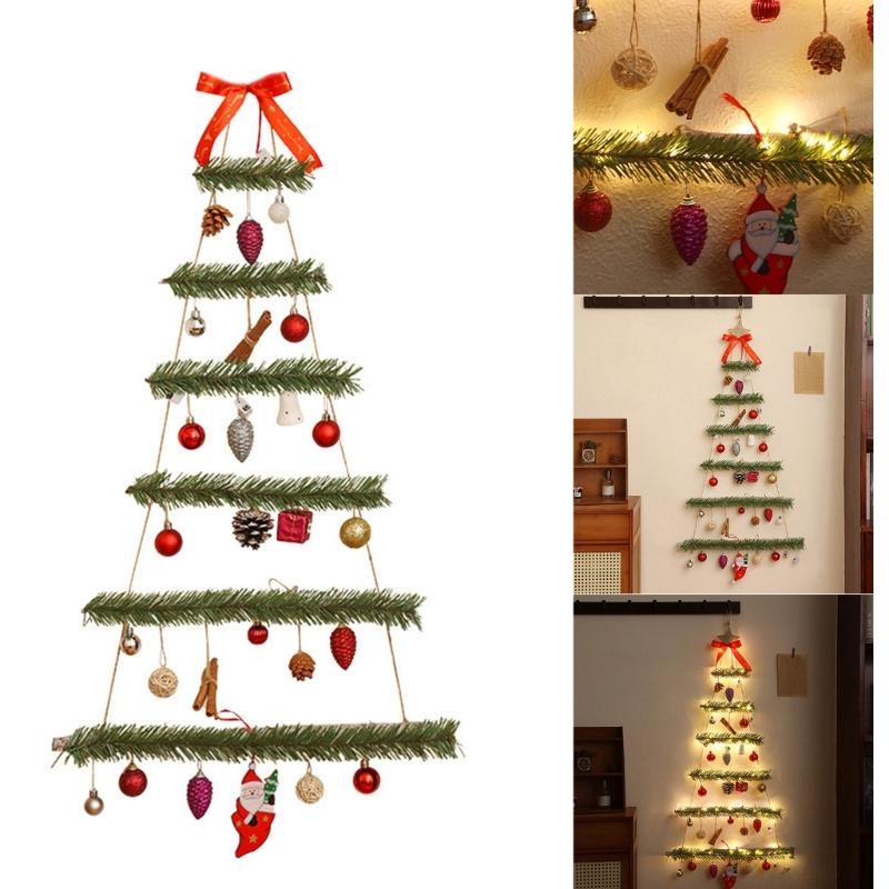 Reusable Wall Mounted Christmas Tree Environmentally Friendly Decoration Christmas Tree Ornaments DIY