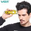 VGR V-134 Men's Professional All-metal Electric Hair Clipper with Long Battery Life  Rechargeable Stainless Steel Blade Clipper Carved Razor Shaver