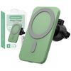 W87 Car Air Outlet Phone Mount Magnetic Wireless Charger Cell Phone Bracket Compatible with MagSafe
