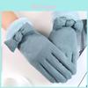 Luxurious Winter Warm Thick Soft Cashmere Touch Screen Gloves For Stylish Women Ladies