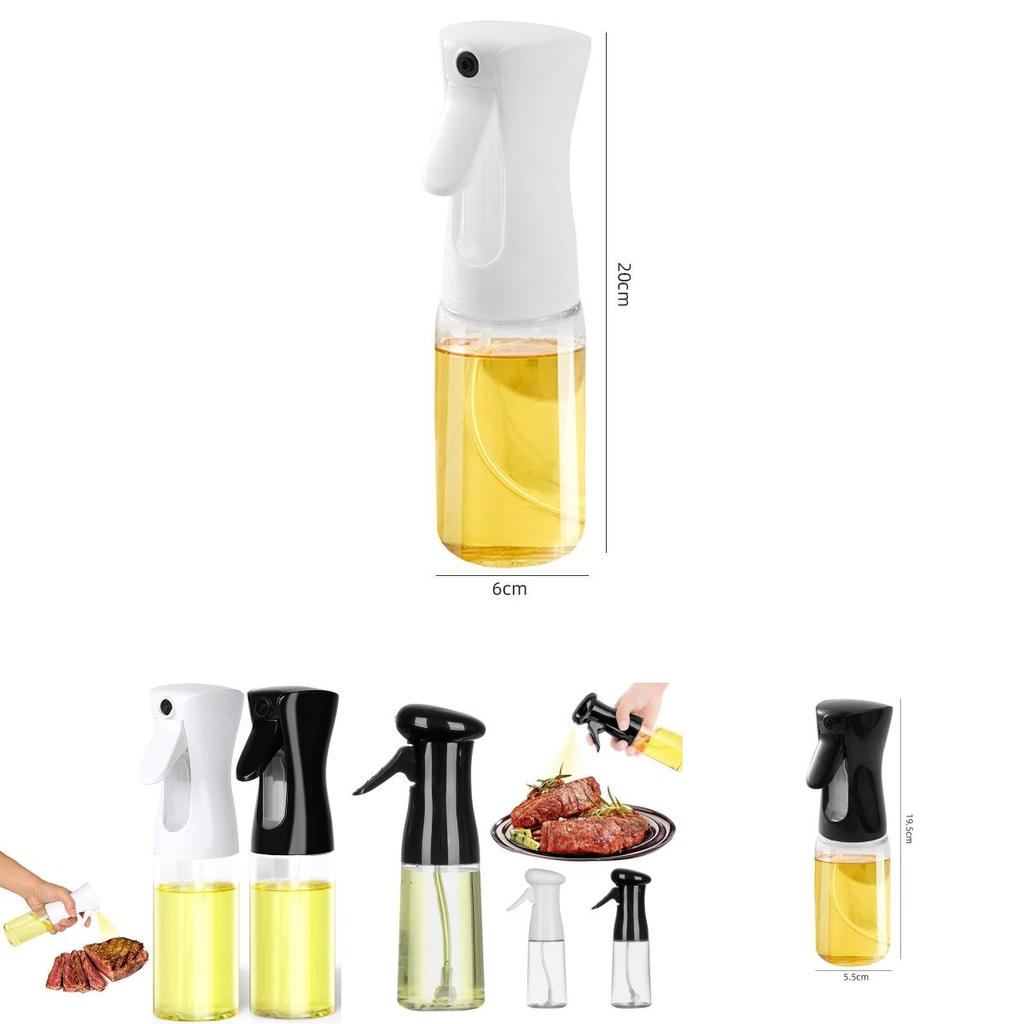 Cooking Oil Mister 200ml Capacity Durable Material Convenient Kitchen Tool