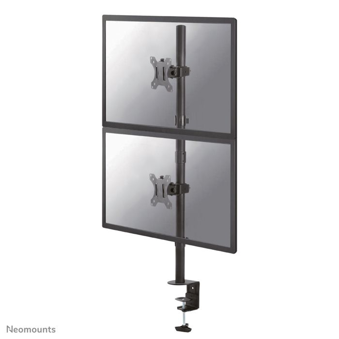 Stolní držák - NewStar - FPMA-D550DVBLACK - Pro 2 LCD monitory - Černý - 10"-32"