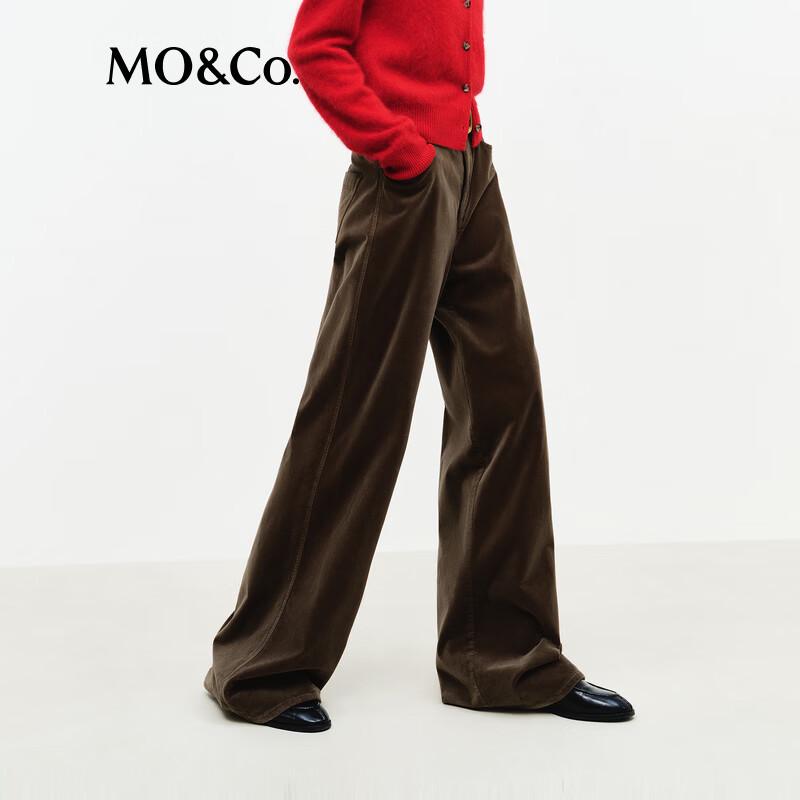 MO&Co. British Style Loose Fit Trousers