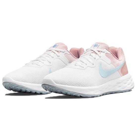 

Nike Revolution 6 Next Nature White Pink Glaze Hydrogen W - DC3729-100 EU 41 белый