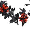 Artificial Flowers Fake Roses Halloween Garland Versatile Decoration