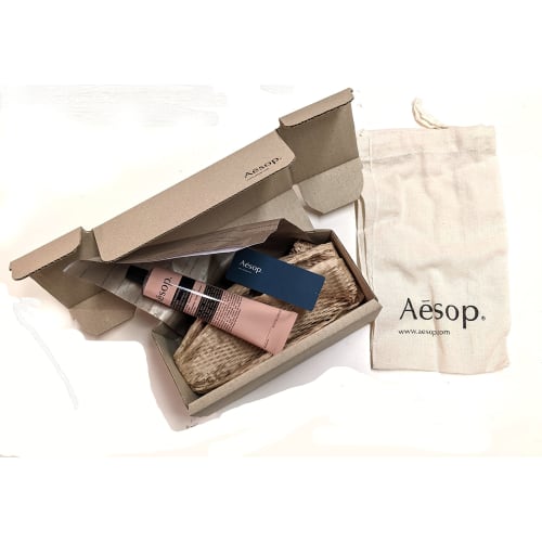 Aesop Resurrection Aromatic Hand Balm (75mL) with Official Gift Box & Shopper