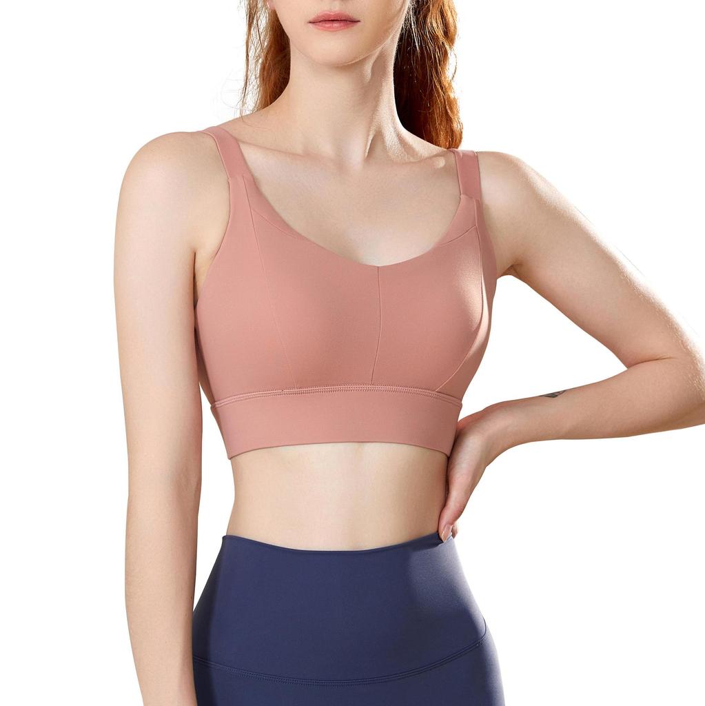 High-Impact Sports Bra for Large Bust – Women's Shock-Proof Fitness & Yoga Vest