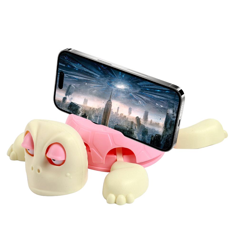 Funny Turtle Coaster with Phone Holder Creative Panicked Turtle Cup Pad HomeTableware Decorative 3D Printed Ornament Cup Mat