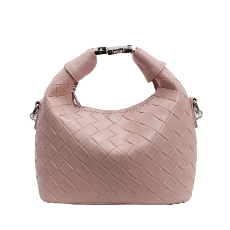 Hand carrying bucket bag women 2025 new Korean version ins trendy fashion shoulder bag simple niche messenger bag