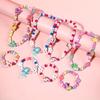 Charming Mermaid Necklace & Bracelet Set for Kids – Candy Color & Princess Theme