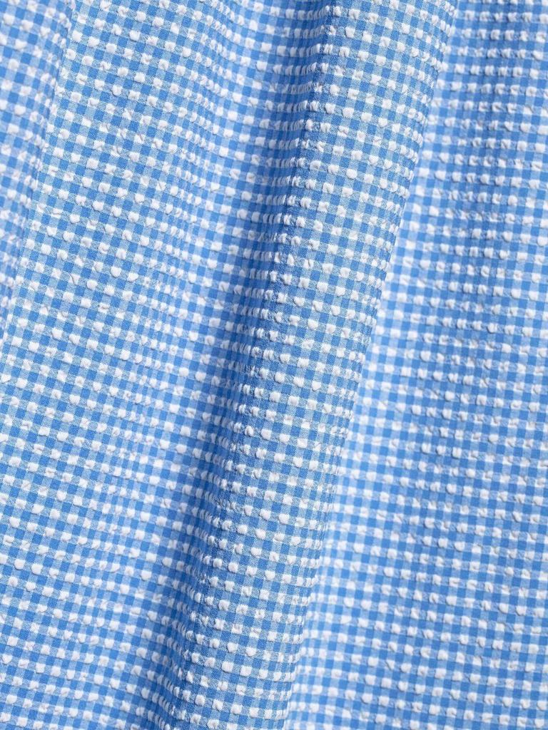 2025 Spring Women's European & American Style Plaid Midi Dress