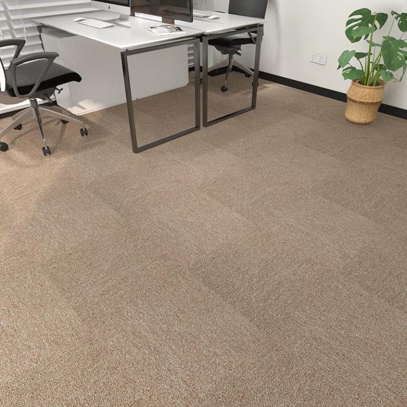 Große graue Büro- und Schlafzimmer-Teppichfliesen - Vollständige Raumabdeckung