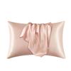 Zeby Luxury Silky Pillowcase Soft Comfortable Smooth Satin Pillow Cases High End Solid King Pillow Cover Home Queen Pillowcases