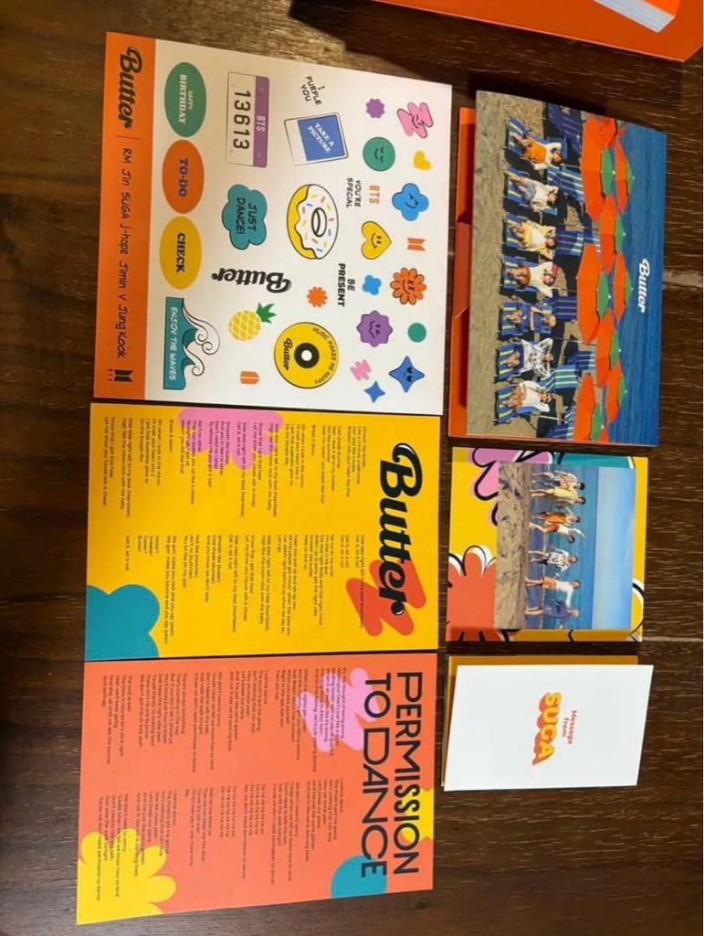 [USED] Price reduced until August 31st: BTS Butter Album Peaches
