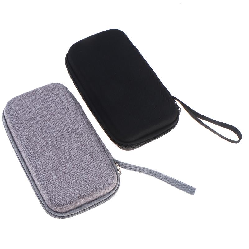 1 Pcs Blood Glucose Meter Storage Bag Diabetes Testing Kit Case With Zipper For Office Travel Health Monitoring Organizer
