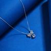 Sweet Bow Bling Zircon Necklace Choker Women Luxury Small Design