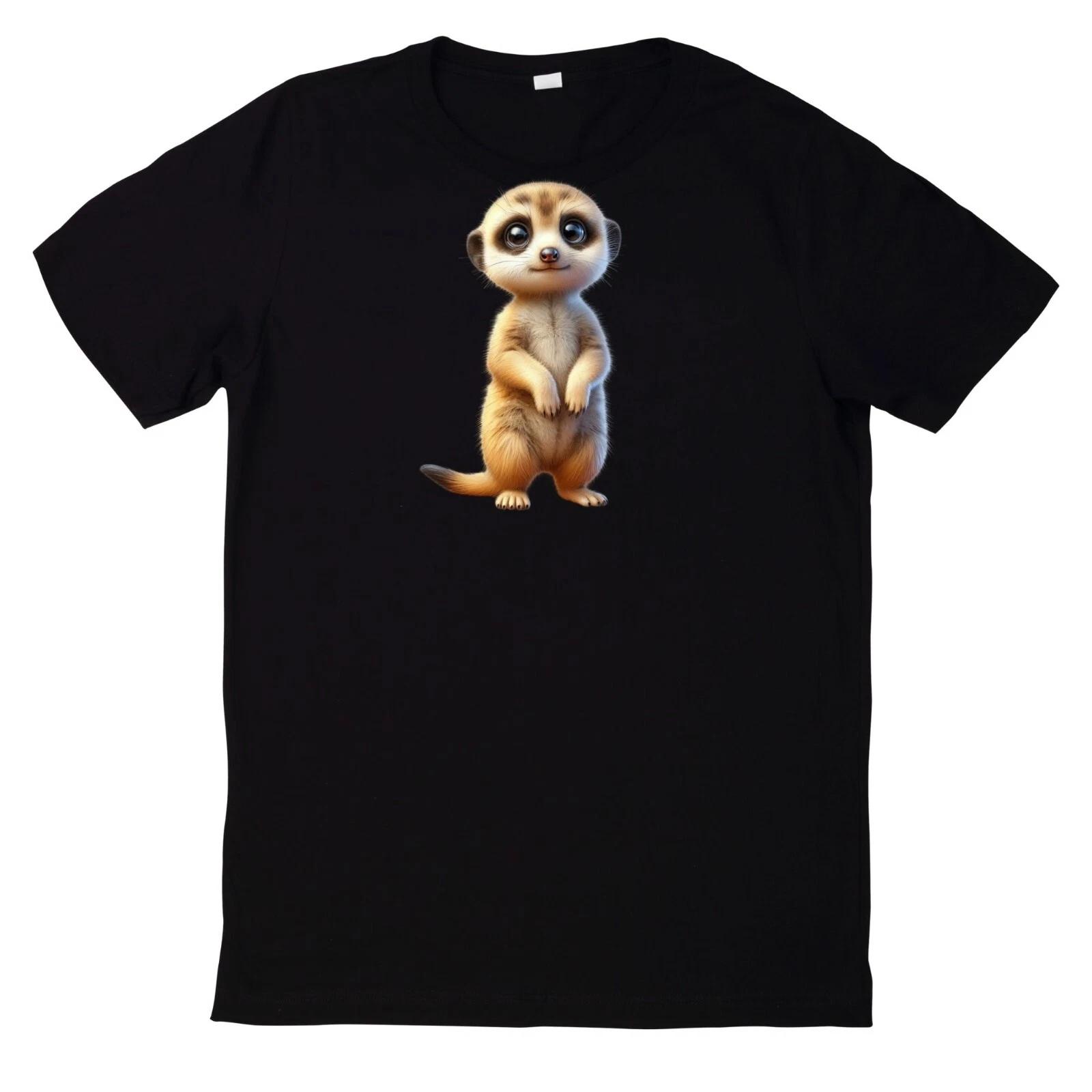 T-Shirt Süßes Erdmännchen Geschenkidee S