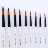 12 pezzi/set pennelli per pittura acrilica, acquerello, olio, kit per artigianato artistico