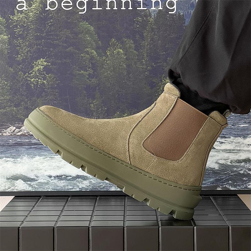 Stivali da uomo in vera pelle Design classico retrò Tempo libero Affari Festa Passeggio quotidiano in strada ufficio Scarpe di qualità per giovani adulti