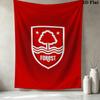 Nottingham Forest FC Wall Tapestry Aesthetic Wall Hanging Printed Fabric Blanket Decorative Tapestries for Bedroom Living Room Home Decor