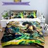 Kinich 3pcs Bedding Set Duvet Cover Closure Includes 1 Duvet Cover & 2 Pillowcases for All Seasons Bedroom Home Dorm Decor