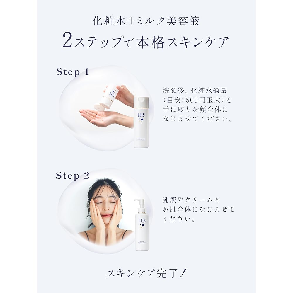 RITZ Moist Lotion Fragrance-Free Additive-Free 190ml Ceramide Collagen Gentle Skin Hydration
