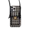 Houndstooth Luxury Crossbody Case for Huawei Mate50 Pro/P40 Pro/Mate40 Pro