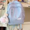 Nylon Students School Bags Multi Pockets Teenage Shoulder Bags Simple Girls Backpacks Travel