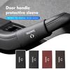 Car Door Inner Handle Protector Armrest Handle Decor Cover For SsangYong Korando Rexton Kyron Rodius Tivoli Musso