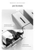 Wall-Mounted Dual Soap Dispenser with Double Hook for Bathroom & Kitchen