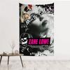 Us Singer Miley Tapestry Room Decor Cyrus Wall Cloth Party Hanging Background Room Decor Baby Room