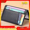 2025 Ultra-Thin Leather Card Holder: Multi-Card Slot Protective Sleeve for Men's and Women's Driver's License.