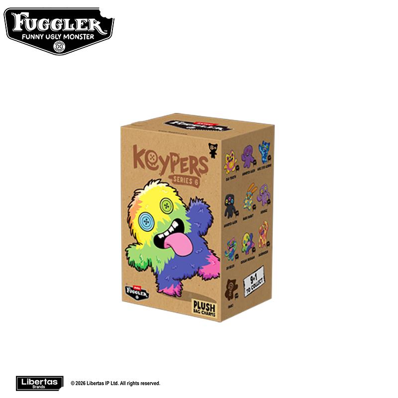 Original Fuggler Keychain  Plush Toys Fugglers ALLY CATS Fuggs Care Bear FUGG Baddies Baby Stuffed Peluche Dolls Gifts