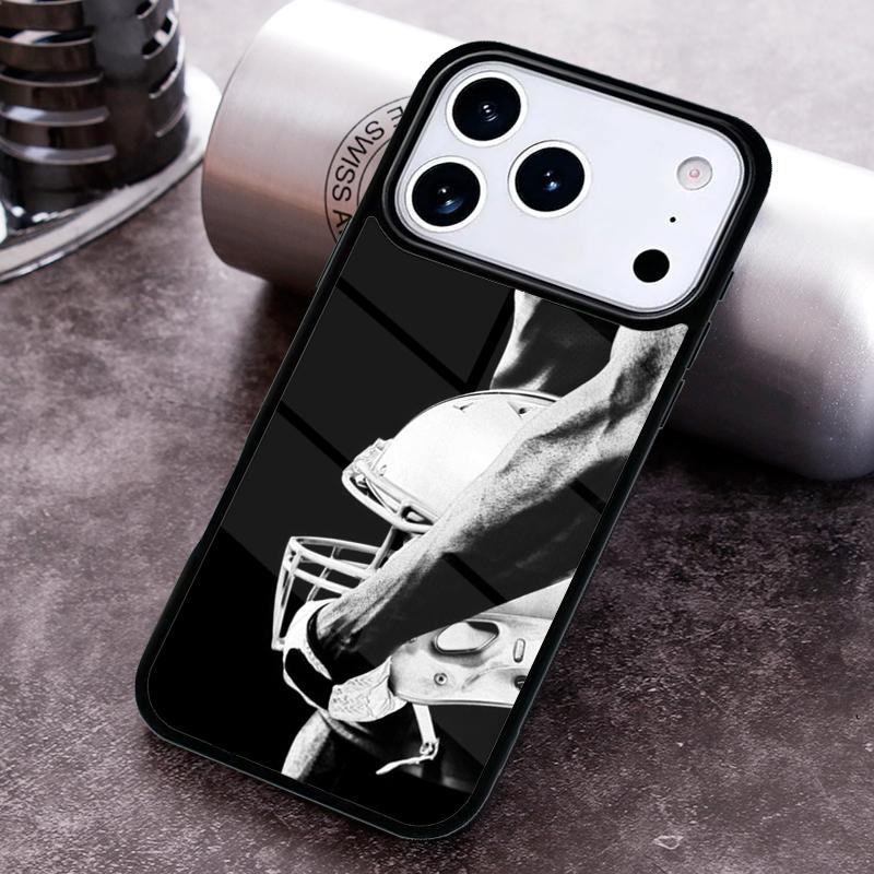 American football player sport Phone Case For iPhone 17 16 15 14 13 12 11 Pro Max Plus 17Air Soft Silicone Cover