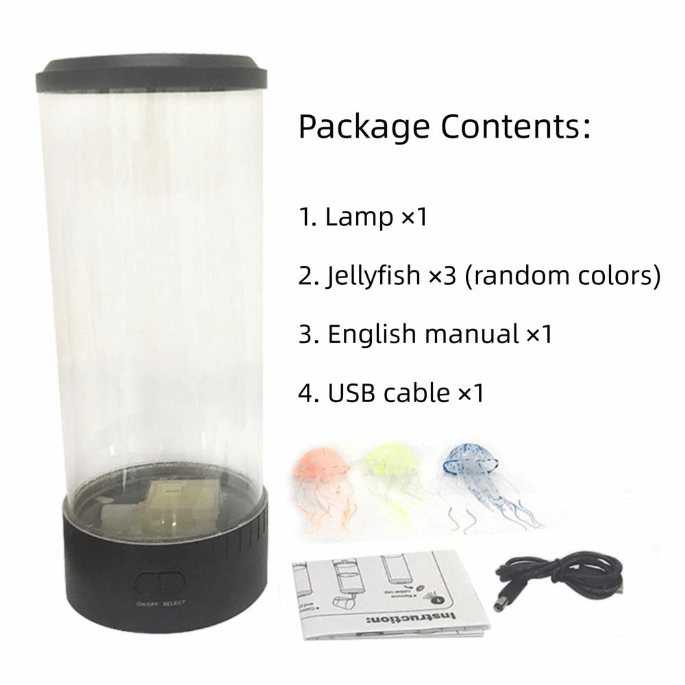 

Креативный светодиодный светильник-медуза 7 цветов, меняющий цвет, настольный декор, ночник, подсветка настроения, USB-зарядка, настольный светильник, детская комната