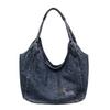 Large-capacity Tote Bag, Fashionable Hand-held Vegetable Basket Bag, Shoulder Bag with A Wide Strap, Bucket Bag