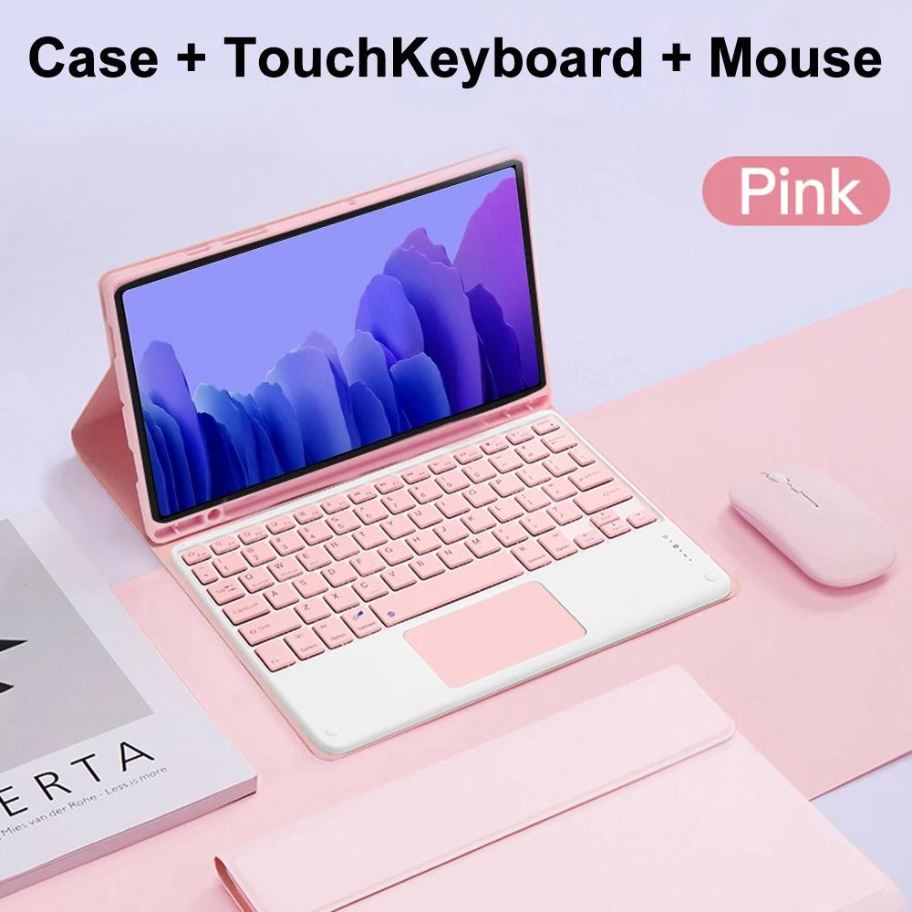 Tablet Keyboard Case For Samsung Galaxy Tab A11 8.7 Inch Cover For Samsung Galaxy Tab A11 8.7 SM-X130 SM-X133 SM-X135 Funda