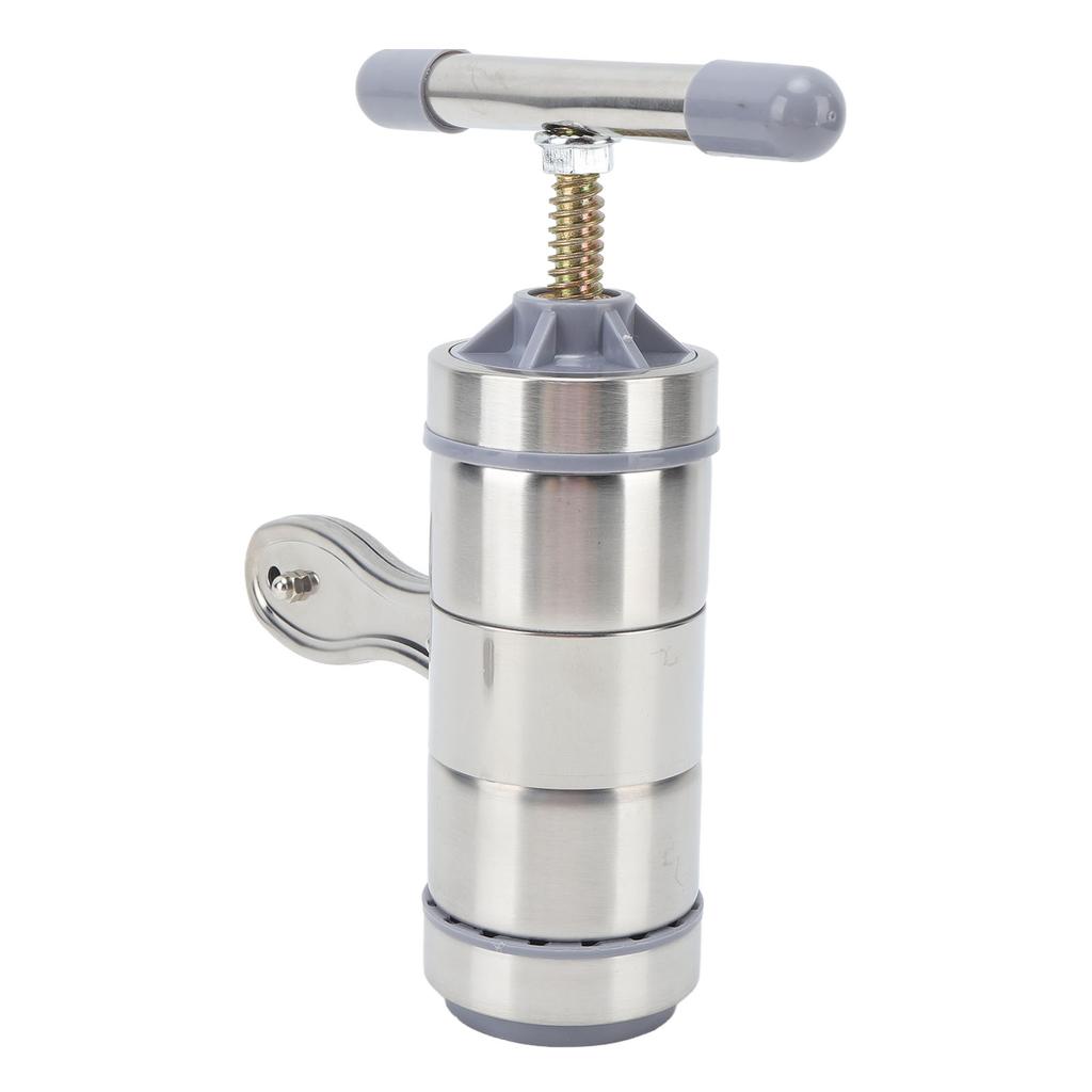 Noodle Maker Machine Stainless Steel Manual Pasta Maker Press Machine for Kitchen Home