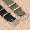 Cinturino in Nylon 20mm 22mm Cinturino per Orologio Impermeabile Cinturino per Orologio in Nylon Braccialetto Sportivo Militare Dropshipping Cinturino da Polso di Alta Qualità