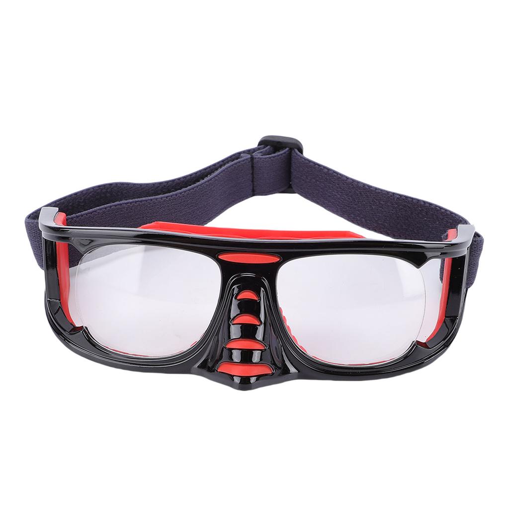 Sport Goggles Anti Fog Scratch Proof Lens Sport Security Goggles with Adjustable Strap for Basketball Cycling Running