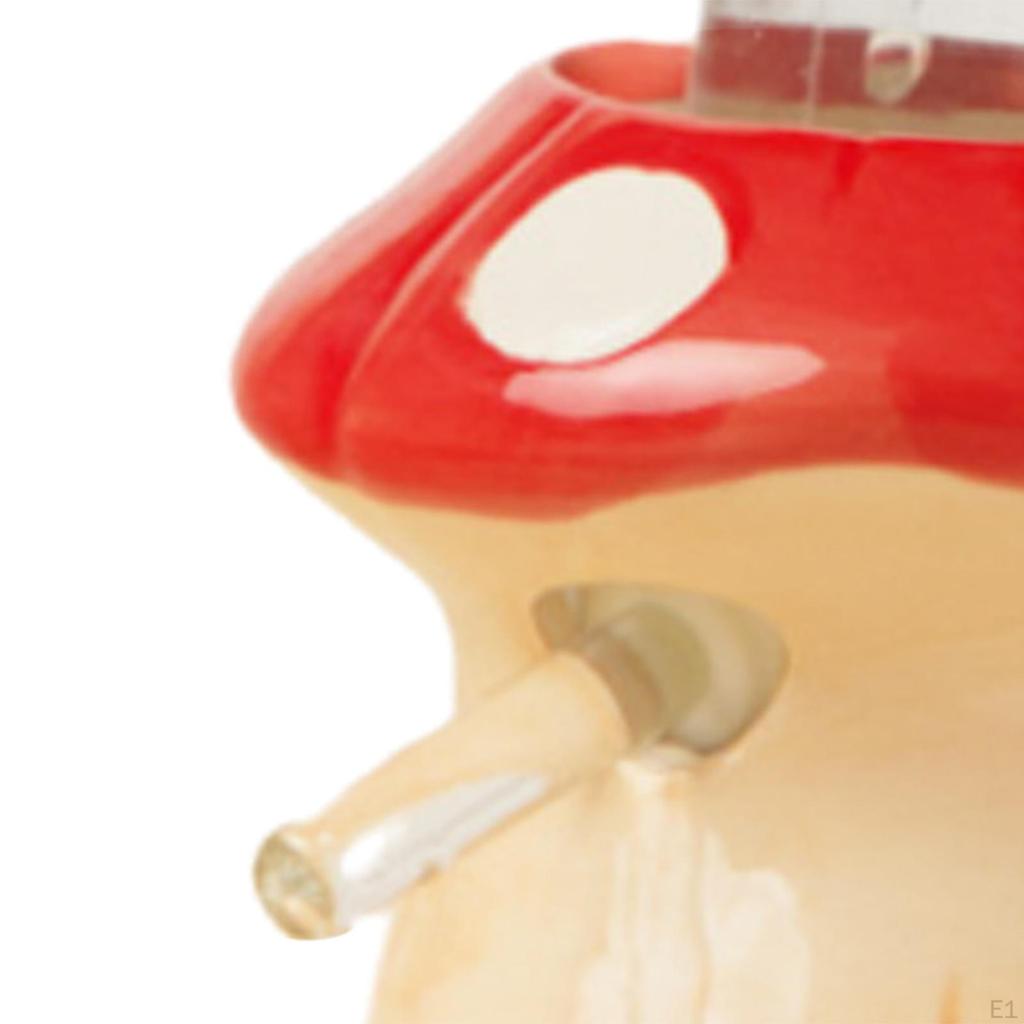 Cage Accessory Water Bottle with Stand, Designed In Ceramic for Small Pets Like Rats