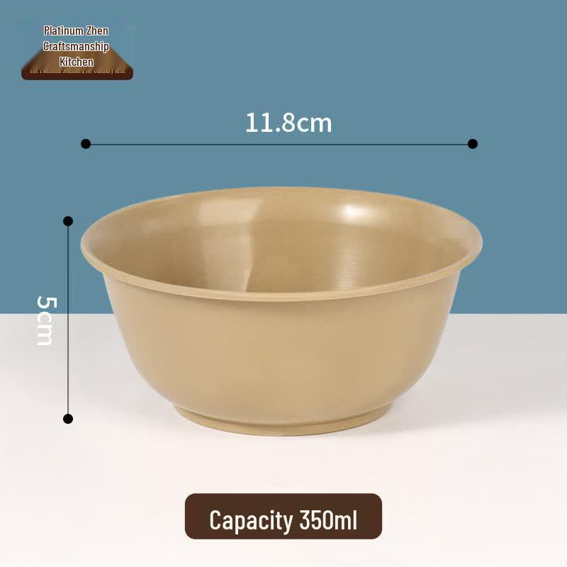 Food-Grade Rice Husk Disposable Bowls