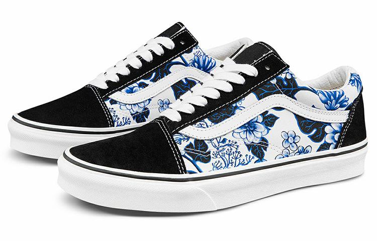 Old Skool Vans 'Floral Blue' VN0A7Q2JY6Z