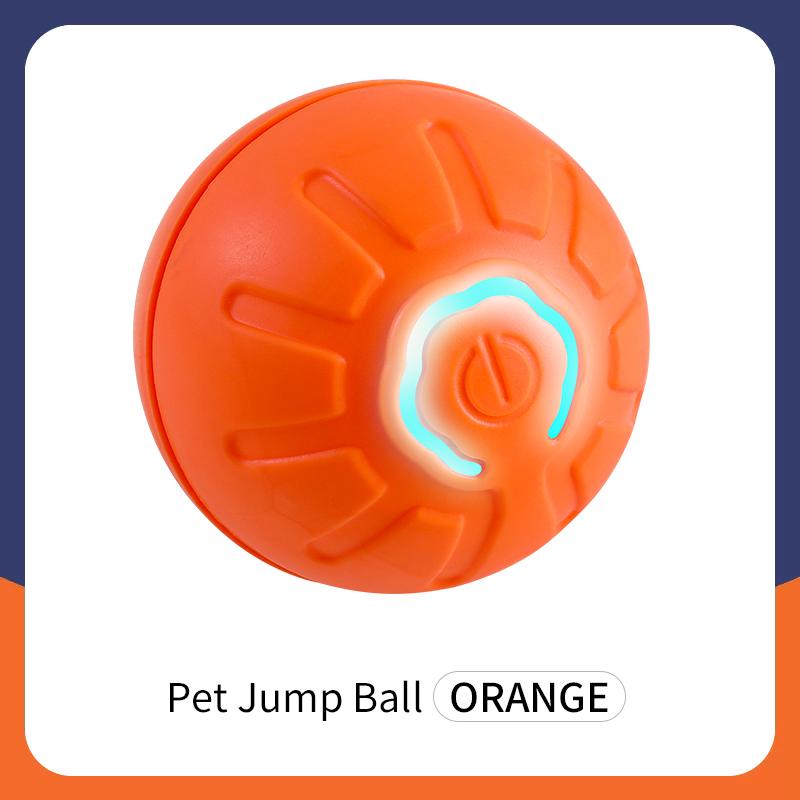 Smart Dog Toy Ball Automatic Rolling Ball Electronic Interactive Pet Toy Cat Balls Training USB for Puppy Birthday Gift Kitten Product